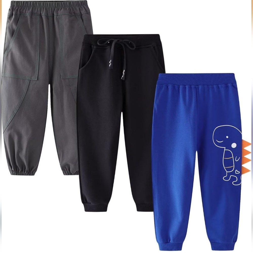 Toddler Boys 3 Pack Pants (NWT) Size 3T-4T